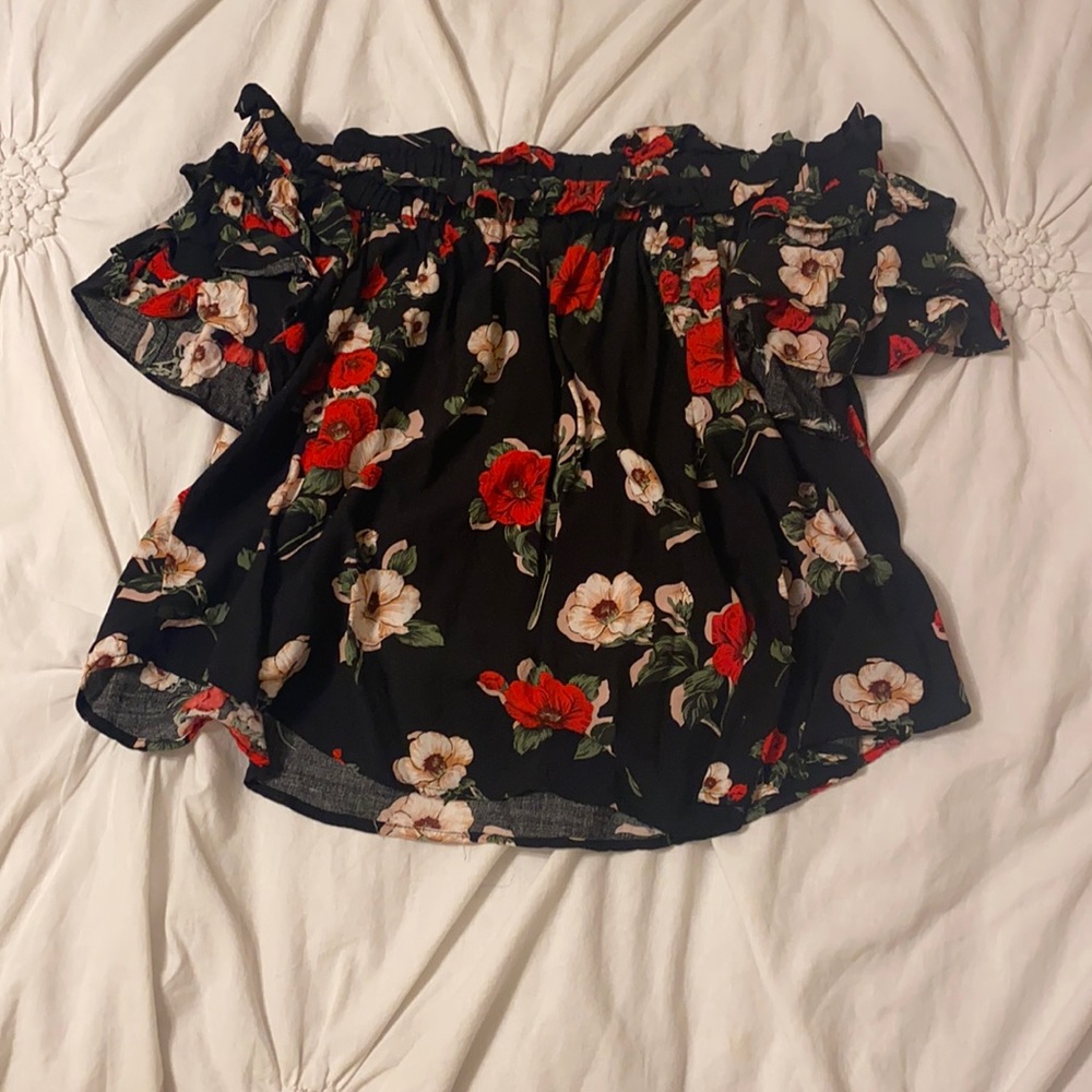 Umgee off shoulder blouse
